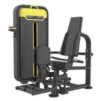 Machine Combinée Professionnelle de Musculation des Jambes (Extension et Flexion) Robuste pour Salles de Sport Professionnelles