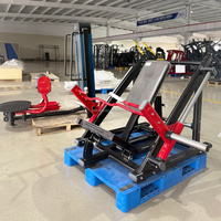 Máquina de remo Smith comercial Shandong Lanbo de construcción de acero para ejercicio de brazos, equipo de gimnasio ajustable y seguro