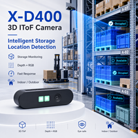 Capteur de vision 3D X-D400 pour l'automatisation des lignes de production, machine de comptage d'objets, caméra optique industrielle IToF 3m