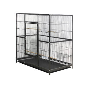 Nouveau Design Moderne Fantaisie forte rentable maison grand perroquet <span class=keywords><strong>cage</strong></span> grand espace oiseau voyage <span class=keywords><strong>cage</strong></span> <span class=keywords><strong>cage</strong></span> animal de compagnie - Product Image 1