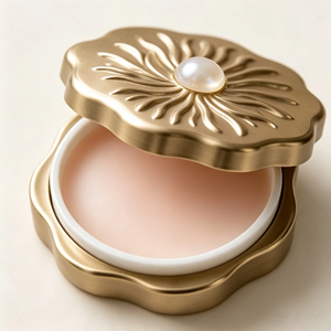 High End Custom Shaped Metal Solid <b>Perfume</b> <b>Container</b> Embossed Pattern Aluminum Solid Balm Box Made Per Your Drawing Guangdong - Product Image 6