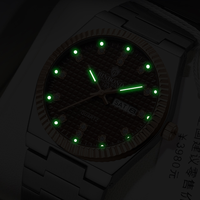 Jam Tangan Pria Binbond 301 B301 Jarum Bercahaya Lampu Malam Tren Fashion Tahan Air Model Terbaru Kasual untuk Pria Reloj
