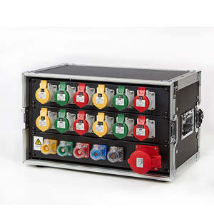 Boîte de distribution d'alimentation étanche personnalisée abordable pour scène mobile - Product Image 1