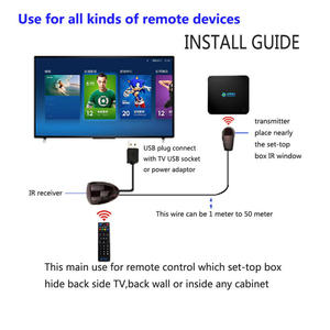 Répéteur IR USB pour plusieurs appareils, récepteur infrarouge, câble émetteur IR USB HomeKit, récepteur satellite, répéteur IR - Product Image 4