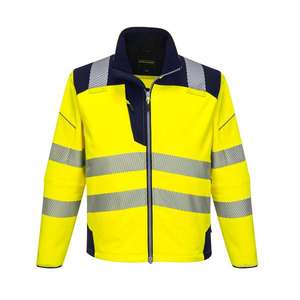 PORTWEST - T402YNRXXXL PW3 <b>hi</b>-<b>vis</b> <b>Softshell</b> yellow/blue navy <b>jacket</b> - EAN 5036108302581 <b>HI</b>-<b>VIS</b> WORKWEAR - Product Image 1