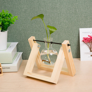 Hot Sale Plant Propagation Station Terrarium With 1 Bud Bottle Desktop Air Planter Bulb Glass Vase for Hydroponics Water Plants - Product Image 4