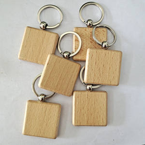Деревянный брелок с лазерным дизайном, напечатанным логотипом и выгравированным именем, пустой деревянный брелок - Product Image 5