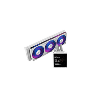 Nuevo Enfriador Líquido AIO para CPU ROG Strix SLC IV 360 ARGB LCD Edición Blanca 2026 con Pantalla LCD IPS de 5.08 Pulgadas y Tubo Corto de 250 mm para PC