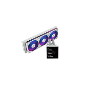 Nouveau Refroidisseur Liquide AIO pour <span class=keywords><strong>CPU</strong></span> ROG Strix SLC IV 360 ARGB Édition Blanche 2026 avec Écran LCD IPS de 5,08 pouces et Tube Raccourci de 250 mm pour PC - Product Image 2