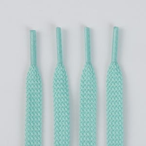 Lacets classiques en polyester de qualité pour baskets, plats <span class=keywords><strong>et</strong></span> élastiques, largeur 8 mm, blanc <span class=keywords><strong>et</strong></span> noir, longueurs 100/120/140/160 cm - Product Image 6