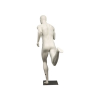 Maniquíes Musculosos Inflables de Cuerpo Completo con Cabeza para Exhibición de Ropa Masculina - Pose de Carrera Original Europea