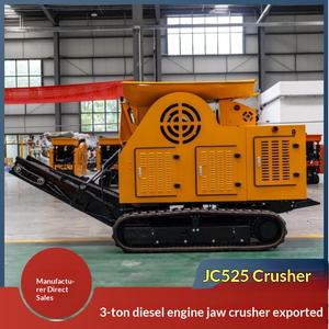 Nueva Trituradora de Piedra con Bomba de Pistón de Alta Potencia, Trituradora de Mandíbulas Jc525 - Product Image 1