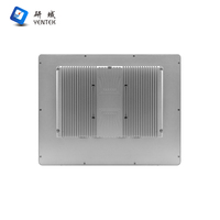 Panel industrial de montaje en pared de fabricación de 15 pulgadas PC 5 LAN POE 4 COM HMI resistente-20 ℃ ~ 60 ℃ Temperatura de funcionamiento Panel industrial PC