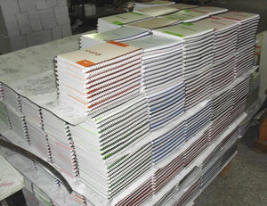 Máy tính xách tay làm cho vòng lặp duy nhất xoắn ốc hình thành máy tính ràng buộc dây duy nhất máy tính RÀNG BUỘC - Product Image 4