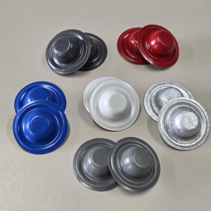 Vis de fixation pour toiture étanches 36x11mm <span class=keywords><strong>en</strong></span> acier galvanisé avec capuchons et rondelles pour fixation de tôles résistantes aux intempéries - Product Image 3