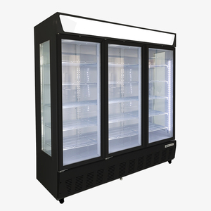 業務用飲料冷蔵庫 自動閉鎖強化ガラス扉 LED照明 電子温度制御 295L～1500L - Product Image 4