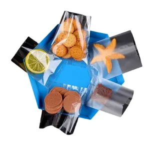 Großhandel Frosted Heiß siegel Mooncake Cookies Candy Surgar Verpackung Kunststoff MOPP CPP Bag