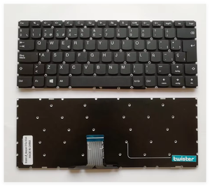 Teclado español para Lenov <span class=keywords><strong>apad</strong></span> 310 14isk 510 14isk Yoga 510 14a NEGRO - Product Image 2