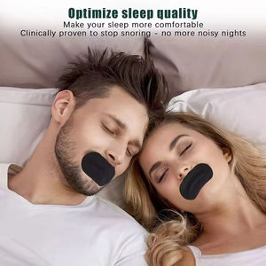 Tiras Nasales Anti-ronquidos Negras de Nuevo Diseño, Parches Nasales para una Mejor Respiración, Adhesivos Bucales y Nasales, Entrega Rápida - Product Image 2