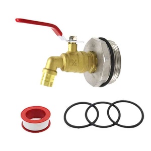 อะแดปเตอร์น้ำฝนสำหรับสวน S60X6 ถึง 1/2" 3/4" 1" สำหรับถัง IBC ข้อต่อเร็วสำหรับรดน้ำกลางแจ้ง ก๊อกน้ำทองเหลืองสำหรับรดน้ำสวน - Product Image 2