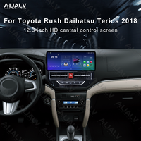 Lecteur multimédia automobile Android pour Toyota Rush 2018, autoradio stéréo, radio Android, navigation GPS, lecteur DVD