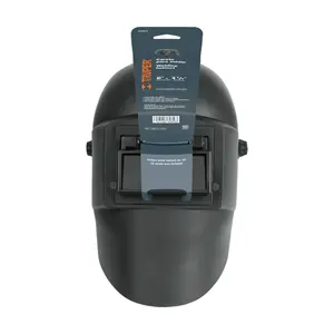 Scatola Truper di 4 maschere di saldatura per rettifica automatica ombra 11 con sensibilità regolabile e lente ribaltabile - Product Image 3