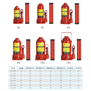 Gato hidráulico de 5 toneladas, herramienta de elevación vertical para mantenimiento de automóviles - Product Image 5