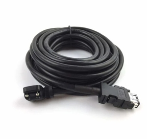Cable de Alimentación para Motor Original MR-PWS2CBL03M-A2-L de 0.3M, 4 Núcleos, Estándar IP55 para HG-KR, HG-MR, HF-KP, HF-MP - Product Image 1