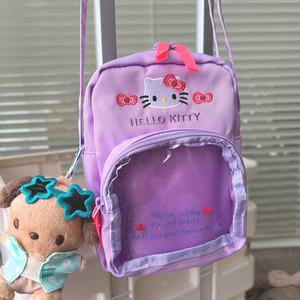 Милая сумка через плечо <span class=keywords><strong>Hello</strong></span> <span class=keywords><strong>Kitty</strong></span>, мультяшная сумка через плечо для девочек, модная и вместительная сумка-мессенджер для путешествий - Product Image 2