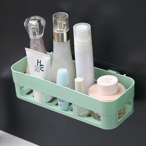 Bathroom Corner Right Angle Triangle Rack with Adhesive Hooks Wall-mounted Storage <strong>Shelf</strong> <strong>Basket</strong> in Washroom Kitchen customized - Product Image 5