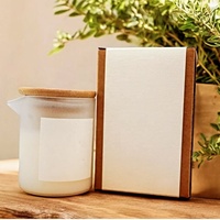 Bougies de massage corporel artisanales en cire de soja, mini, en céramique, avec bouchon, parfumées, 1000 pièces, vente en gros, marque privée personnalisée, OEM, Diwali, Pâques
