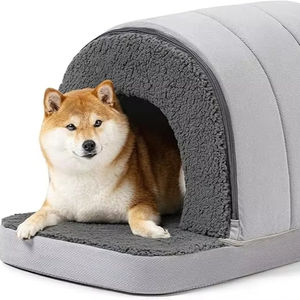 מיטת כלבים אורתופדית לכלבים בינוניים מציע שטח פרטי תומך בטיפול משותף עם עיצוב עמיד למים למנוחה נעימה - Product Image 1