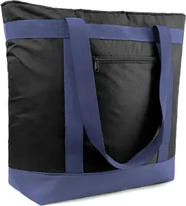 防漏冰柜购物手提包，食品杂货隔热冷藏袋重型热食品送货袋