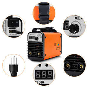 HITBOX doble voltaje 110V 220V IGBT inversor MMA máquina de soldadura AT2000 puede obtener casco de soldadura gratis - Product Image 5