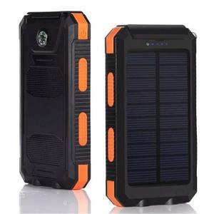 Kit de Carcasa para Banco de Energía Solar DIY con Doble USB de 20000mAH, Luz LED, Brújula, Linterna Impermeable para Exteriores, Portátil - Product Image 4