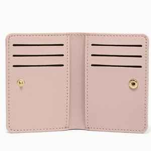 Simple Foldable Snap-Clasp <b>Small</b> Coin <b>Purse</b> Drivers Soft Leather Factory Wholesale Holder Credit Card Case - Product Image 5