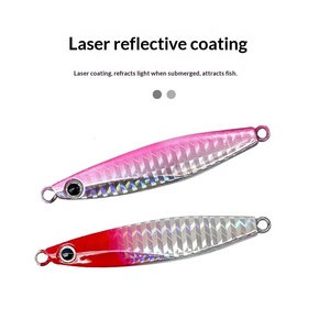 Señuelo de pesca artificial duro de plomo para lubina, tipo <span class=keywords><strong>sardina</strong></span>, con anzuelos de placa de hierro y doble anzuelo, para lances largos, para pesca en agua salada - Product Image 4