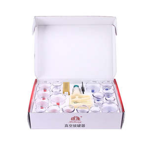 Ensemble <span class=keywords><strong>professionnel</strong></span> de ventouses thérapeutiques avec 18 coupelles pour le traitement <span class=keywords><strong>anti</strong></span>-<span class=keywords><strong>cellulite</strong></span> du corps et la relaxation musculaire - Product Image 6