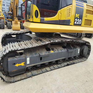 Excavatrice Komatsu PC220 d'occasion, état d'origine, faible nombre d'heures, pas de rénovation, puissante, fiable, économique, prête pour l'inspection - Product Image 1