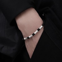 Bracelet articulé Kaitai à trois sections en argent S925 pour filles, bijou de couple haut de gamme, léger et luxueux, polyvalent, idéal pour les fêtes