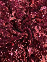 Tissu en velours de perles respirant et écologique avec paillettes pour robes de soirée et de mariage de luxe pour filles et garçons