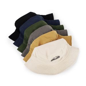 Chapeau de pêcheur d'été OEM pour le camping en plein air Chapeau seau brodé d'alpinisme avec logo personnalisé - Product Image 1