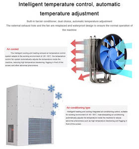 หน้าจอสัมผัสแบบตั้งได้สำหรับกลางแจ้งหน้าจอ2500สว่างพิเศษหน้าจอ<span class=keywords><strong>โฆษณา</strong></span>ป้ายดิจิตอลสำหรับโฆษณากลางแจ้ง - Product Image 3