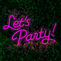 Logo LED personnalisé lumière enseigne néon 'Happy Birthday' pour voiture centre commercial entreprise fête de mariage décor à la maison et chambre livraison directe