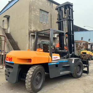 รถยกดีเซลมือสอง TCM FD100 10ตันของแท้จากญี่ปุ่นใช้เวลาทำงานต่ำเซี่ยงไฮ้ - Product Image 1