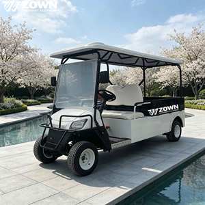 Upgrade Electric Utility Golf Cart 4 Wheel Work <b>Buggy</b> With Cargo Box Energy Saving For Campus Park Service Transport - Product Image 1