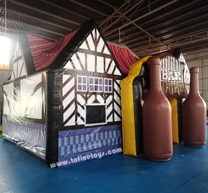 Lớn <span class=keywords><strong>Inflatable</strong></span> <span class=keywords><strong>Pop</strong></span> <span class=keywords><strong>Up</strong></span> Pub thanh quảng cáo <span class=keywords><strong>Inflatable</strong></span> Pub lâu đài Lều Pub nhà để bán - Product Image 3