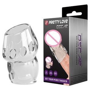 Fundas para Pene Masculinas, Anillo para Pene con Bloqueo de <span class=keywords><strong>Esperma</strong></span>, Funda para Consolador, Juguetes Sexuales para Adultos para Hombres, Retraso de la Eyaculación - Product Image 2
