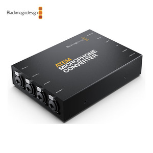 Blackmagicdesign Atem Microphone Converter อินเทอร์เฟซเสียงแบบ 4 ช่องสัญญาณ XLR สำหรับการถ่ายทอดสดและการบันทึกเสียง - Product Image 1