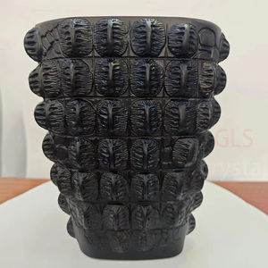 Crafted Tabletop Wedding Croco vases Ancient Dewaxing Crystal French Country Handmade Custom Logo Gift <b>Box</b> Packaging - Product Image 1